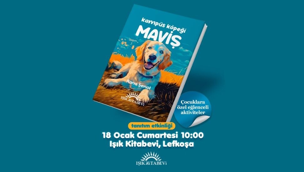 "Kampüs Köpeği Maviş" kitabı 18 Ocak'ta tanıtılıyor