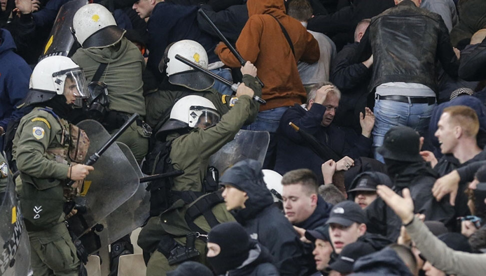 Dinamo Zagreb ve AEK taraftarları arasında çıkan kavgada bir kişinin hayatını kaybetmesi Rum basınında