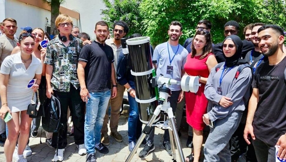 DAÜ ve NASA Astronomi Günü etkinliği, yeni kitapta öne çıkarıldı