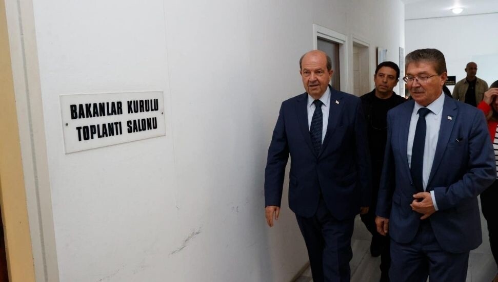 Cumhurbaşkanı Ersin Tatar, Bakanlar Kurulu'na New York'taki yemekle ilgili bilgi verdi