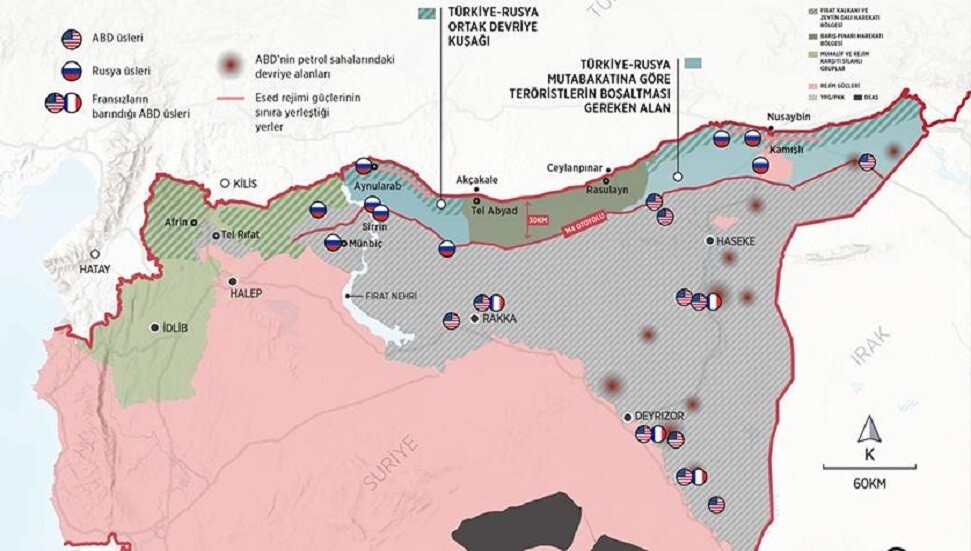 Türkiye ile belirli bir formül üzerinde anlaşan ABD, Suriye’nin kuzeyi ve doğusunu kapsayan bir proje üzerinde çalışıyor