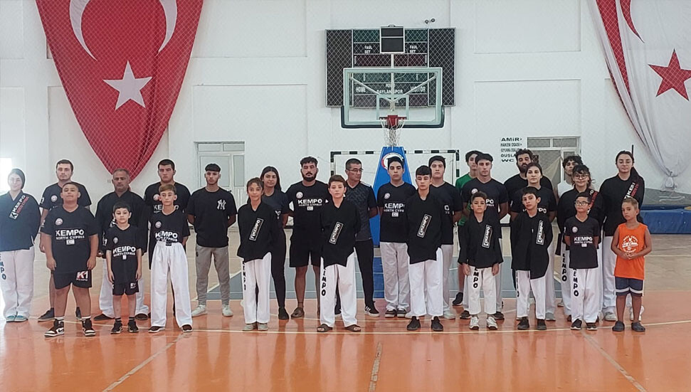 Kempo renkli kuşak sınavı yapıldı
