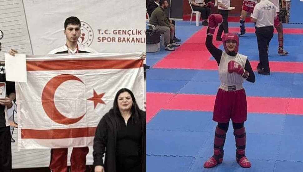 Yunus Alaçam Türkiye şampiyonu, Emine Öksüz Türkiye üçüncüsü oldu