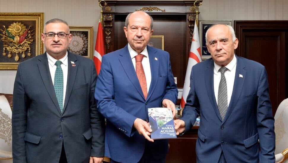 Cumhurbaşkanı Tatar’ın kaleme aldığı ‘Kapalı Maraş Açılımı’ adlı kitap yayımlandı