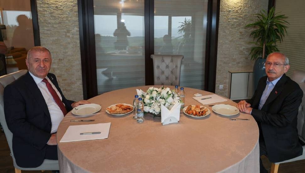 Kemal Kılıçdaroğlu, Zafer Partisi Genel Başkanı Ümit Özdağ ile görüştü 