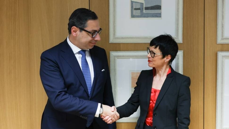 Kombos, AB Dışişleri Bakanları Konseyi toplantısına katıldı