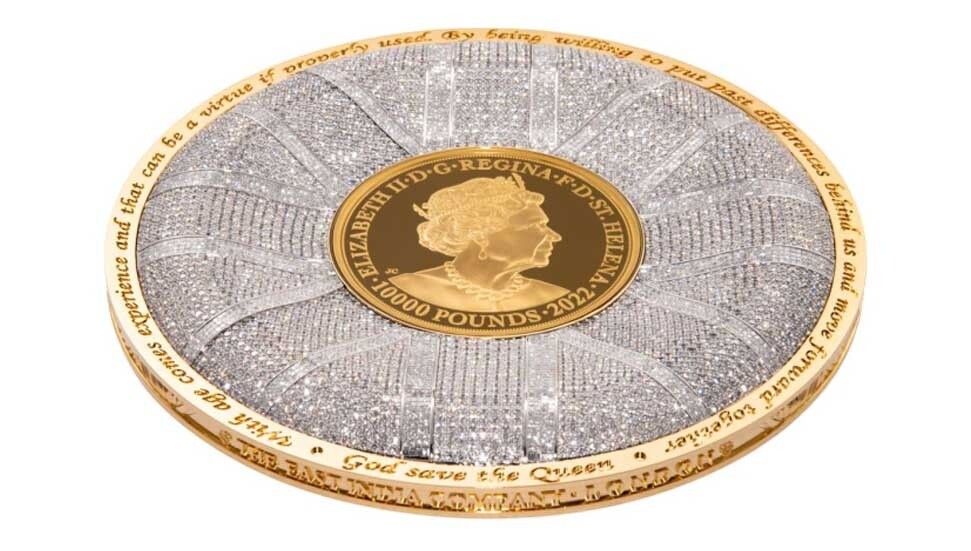 Kraliçe II. Elizabeth anısına 23 milyon dolarlık dev madeni para tasarlandı