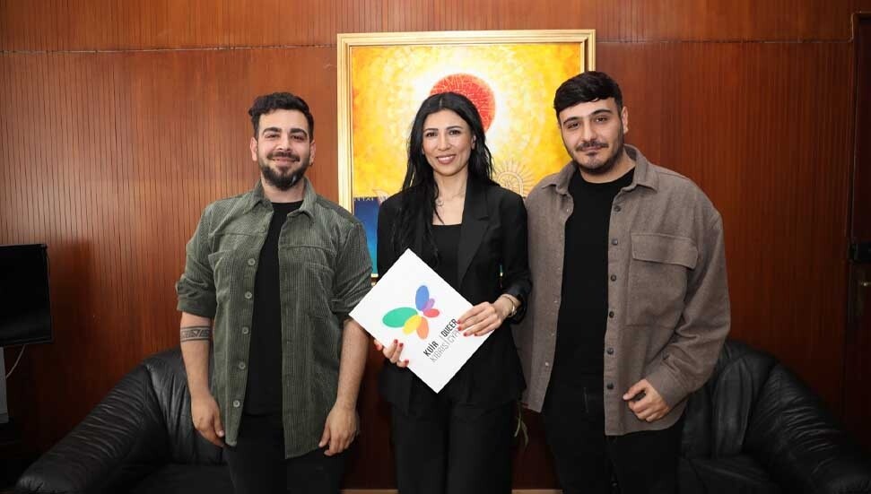 Fazilet Özdenefe, Kuir Kıbrıs Derneği temsilcilerini kabul etti