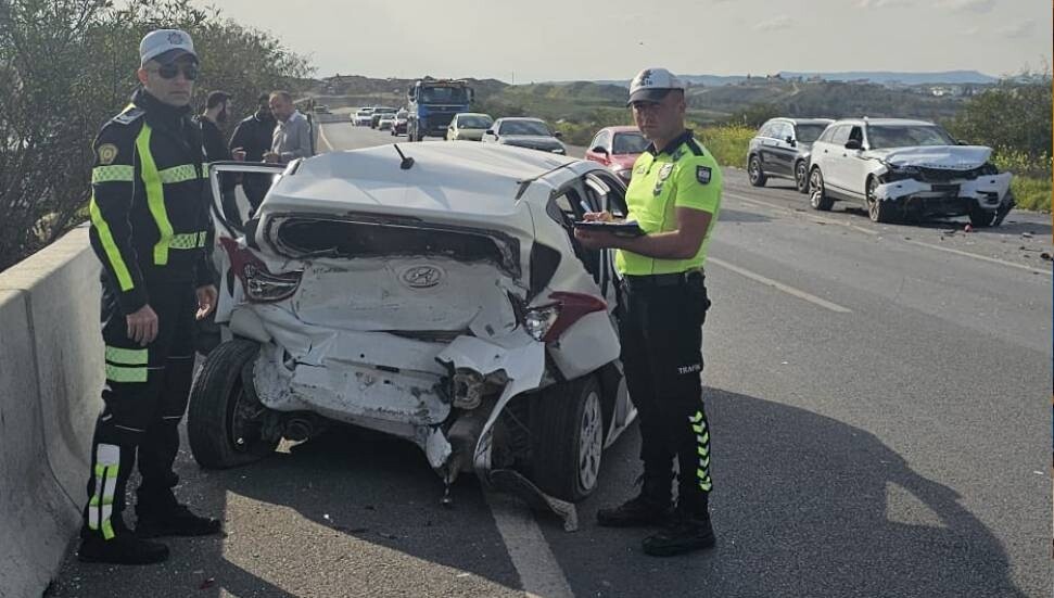 Lefkoşa kuzey çevre yolunda kaza: 1 çocuk yaralandı