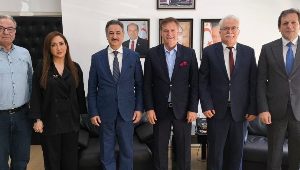 İTÜ ve Boğaziçi Üniversitesi Rektörleri, Bayındırlık ve Ulaştırma Bakanı Arıklı’yı ziyaret etti