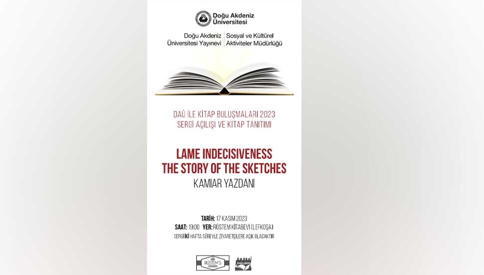 Η παρουσίαση του βιβλίου «Lame Indecision: A Sketch Story» θα γίνει στη Λευκωσία