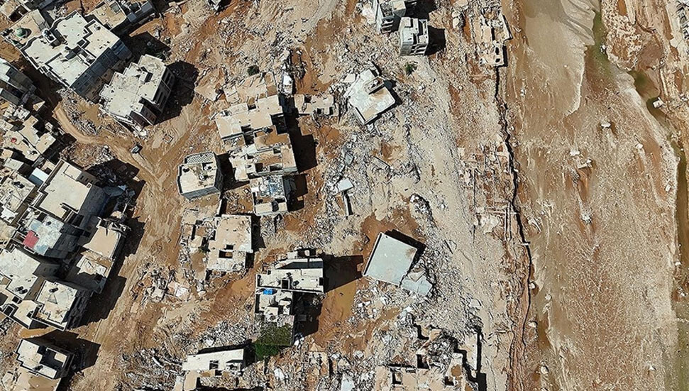 DSÖ: Libya'da sellerden etkilenen bölge 1,5 milyondan fazla kişiye ev sahipliği yapıyor