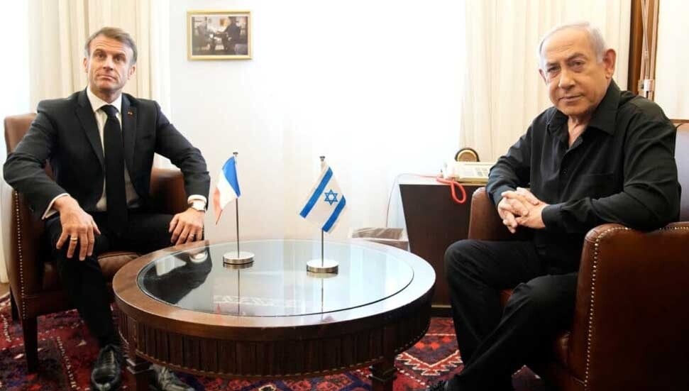 Macron ve Netanyahu, Trump'ı seçim zaferinden dolayı tebrik etti