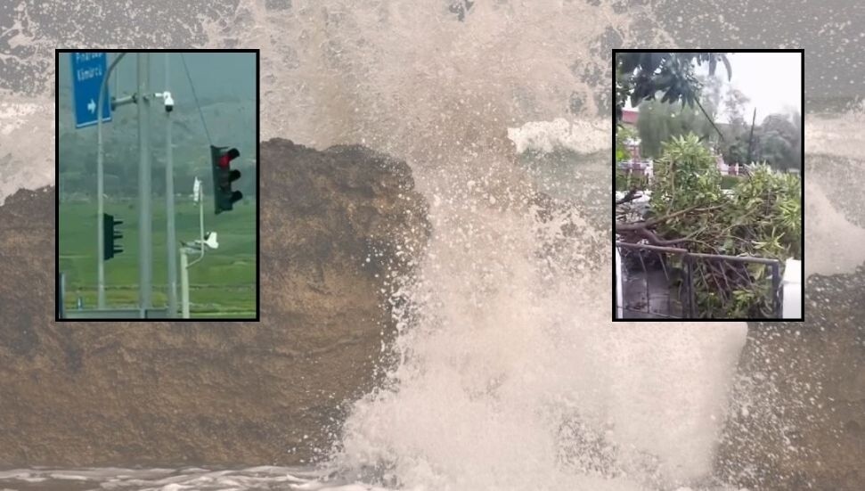 Olumsuz hava koşulları ülke genelinde etkili oldu: Ağaçlar devrildi, elektrik telleri koptu!