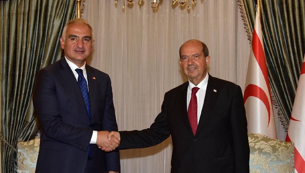 Cumhurbaşkanı Tatar, Mehmet Nuri Ersoy'u kabul etti