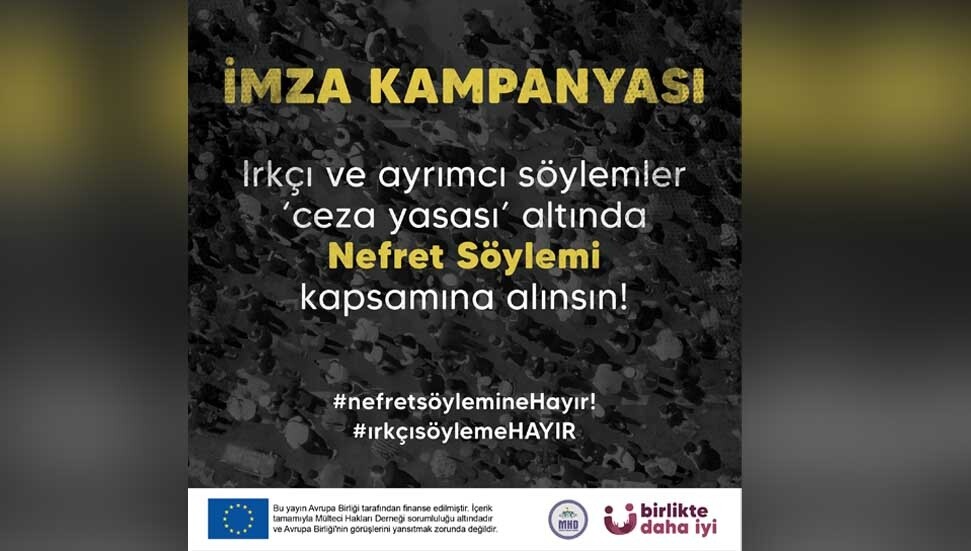 Mülteci Hakları Derneği, ırkçı söylemlerin nefret söylemi kapsamına alınmasını talep etti