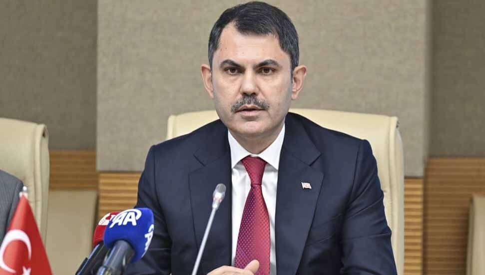 Türkiye Çevre, Şehircilik ve İklim Değişikliği Bakanı Murat Kurum yarın KKTC'ye geliyor