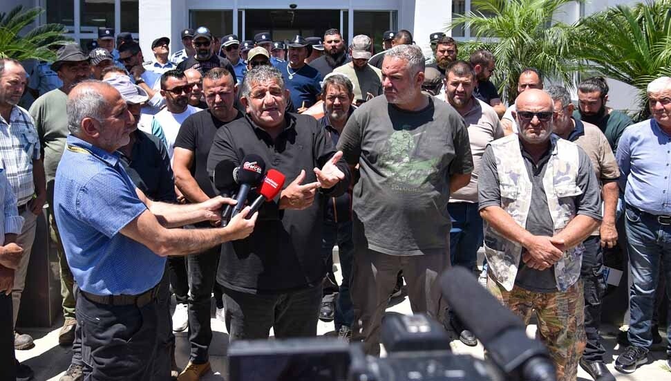 El-Sen, Hayvan Üreticileri Birliği eylemine destek belirtti