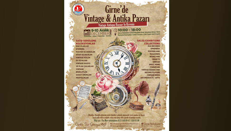Vintage & Antika Pazarı’nın üçüncüsü gerçekleşiyor