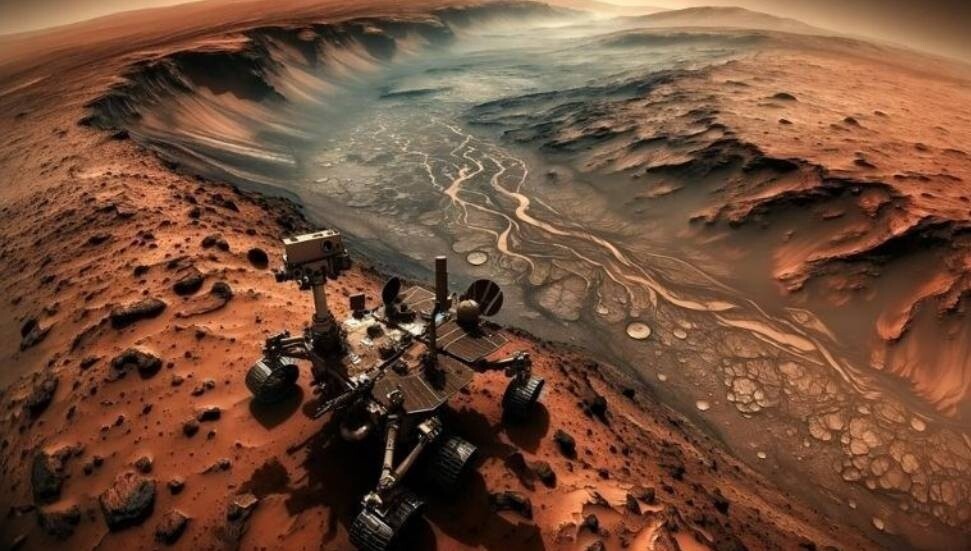 NASA, Mars'ta olası kurumuş bir nehri araştırmaya başladı