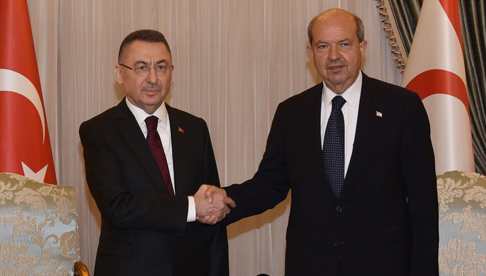 Tatar-Oktay görüşmesi… Tatar, KKTC Türkiye’nin de desteği ile siyasetini haykırmaya devam edecek