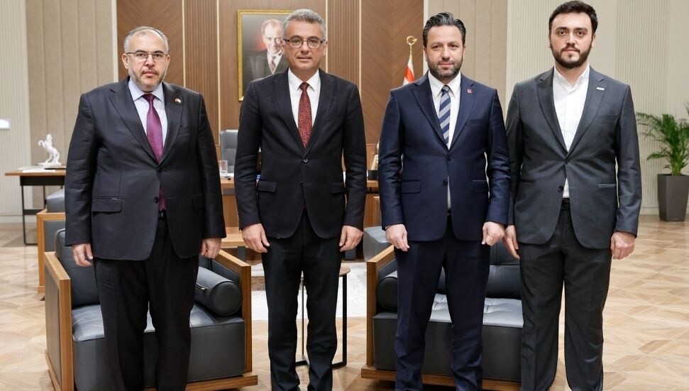 Cumhurbaşkanı Erhürman, 15 Kasım kutlamaları çerçevesinde Saadet Partisi heyetini kabul etti