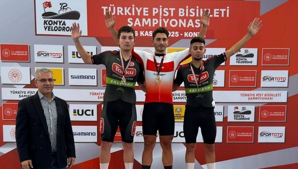 Ege Erülkü, Konya'da düzenlenen Türkiye Şampiyonası'ndan 3 altın 2 gümüşle dönüyor