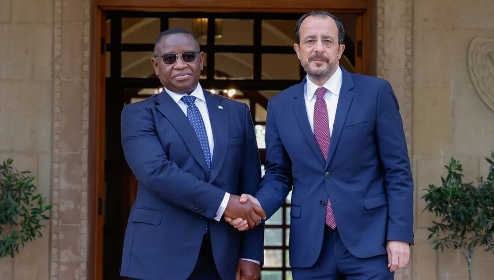 Hristodulidis, Sierra Leone Cumhurbaşkanı Bio’yu kabul etti, AB dönem başkanlığı görüşüldü