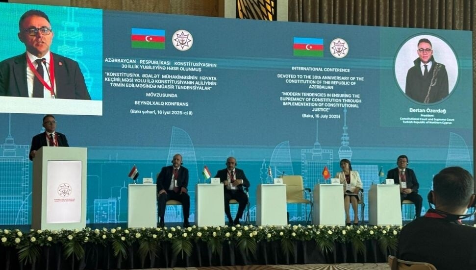 KKTC Anayasa Mahkemesi, Türk Dünyası Anayasa Yargısı Konferansı'na gözlemci üye olarak katıldı