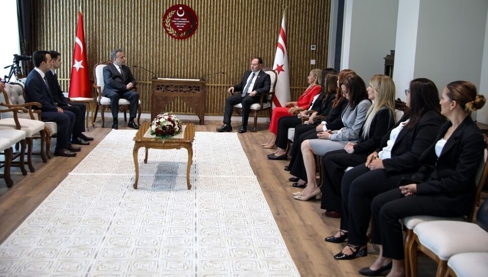 Öztürkler, TÜRKPA Genel Sekreteri Er’i kabul etti: KKTC'nin görünürlüğü ele alındı