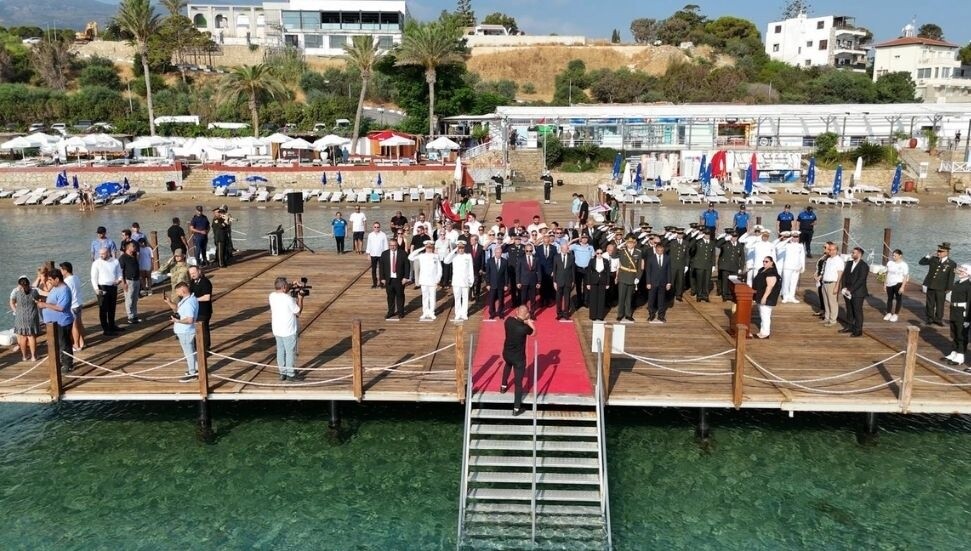 20 Temmuz, Yavuz Çıkartma Plajı ve Girne Atatürk Anıtı'nda düzenlenen törenler ile kutlandı