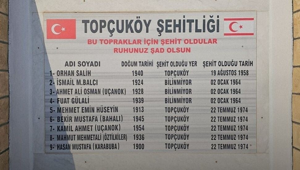 Üstel, Topçuköy Şehitlerini andı: Bu onurlu yaşamı şehitlerimize ve gazilerimize borçluyuz