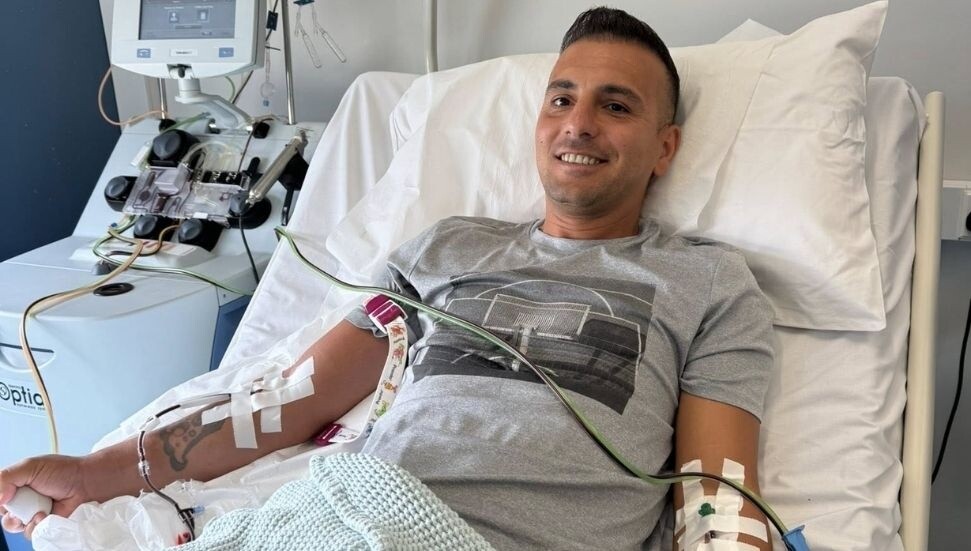 Yılmaz'ın 9 yıl önce verdiği tükürük örneği, mart ayında kan ihtiyacı duyan lösemili çocuğa umut oldu