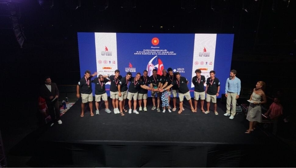“6. Uluslararası Yat Yarışları Kıbrıs Etabı” sona erdi: Büyük ödül Deniz Harp Okulu’nun