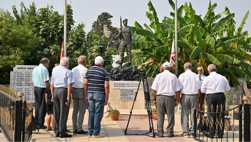 Haspolat şehitleri, 2. Barış Harekatının 51’inci yılında anıldı