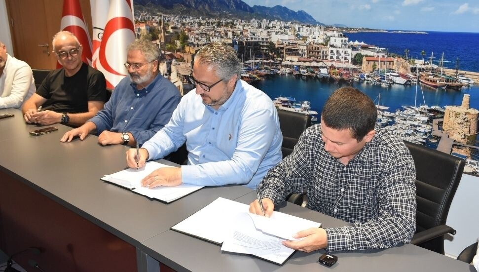 Girne’de Erbil Arkın Kültür Merkezi için protokol imzalandı