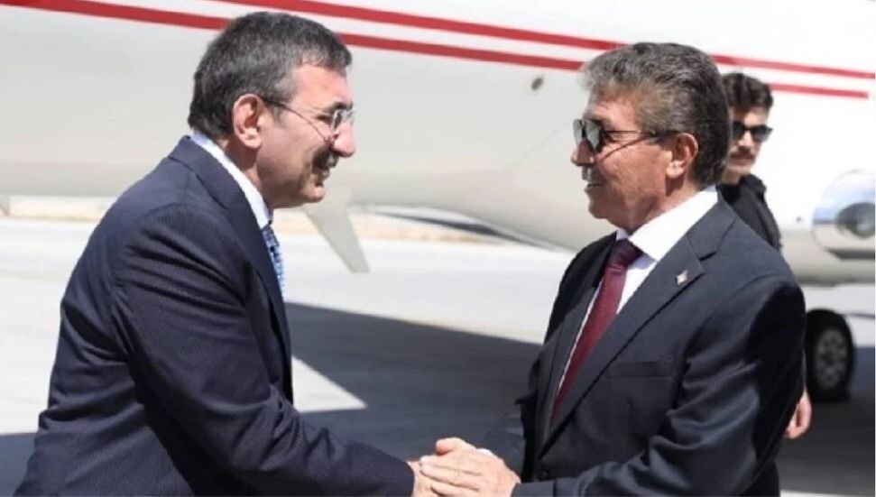 Türkiye Cumhuriyeti Cumhurbaşkanı Yardımcısı Cevdet Yılmaz Kuzey Kıbrıs'ta