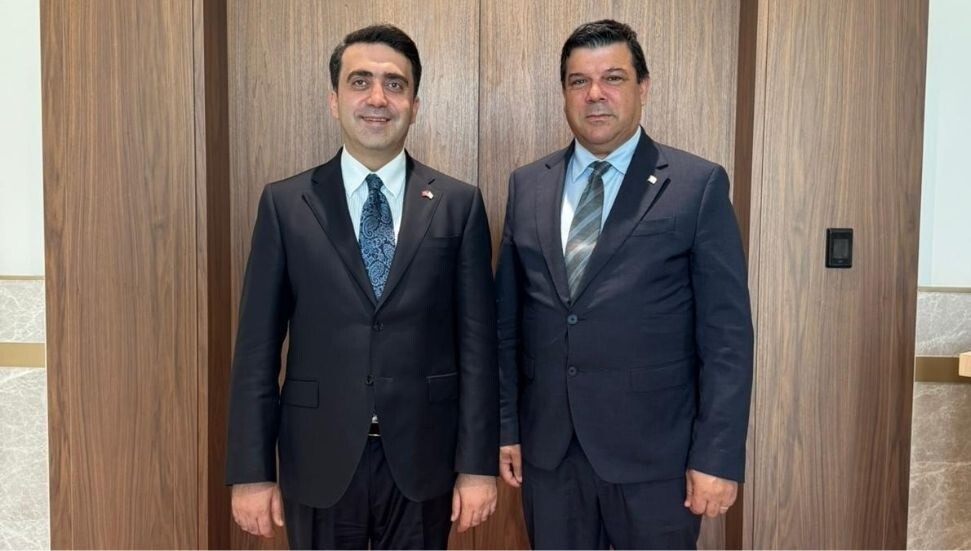 DAÜ Rektörü Kılıç, YTB Başkanı Turus ile iş birliği fırsatlarını görüştü