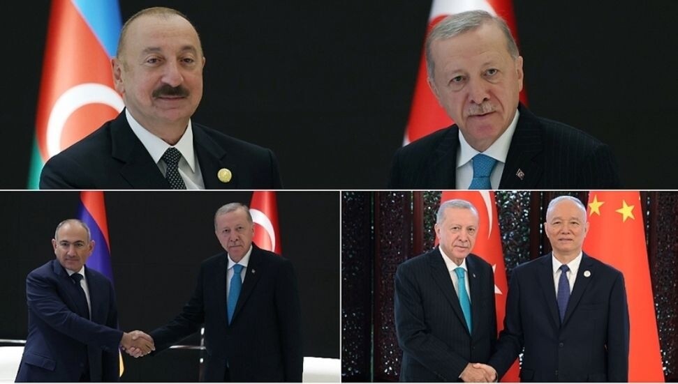 Türkiye Cumhurbaşkanı Erdoğan, Çin'de ikili görüşmelerini sürdürüyor