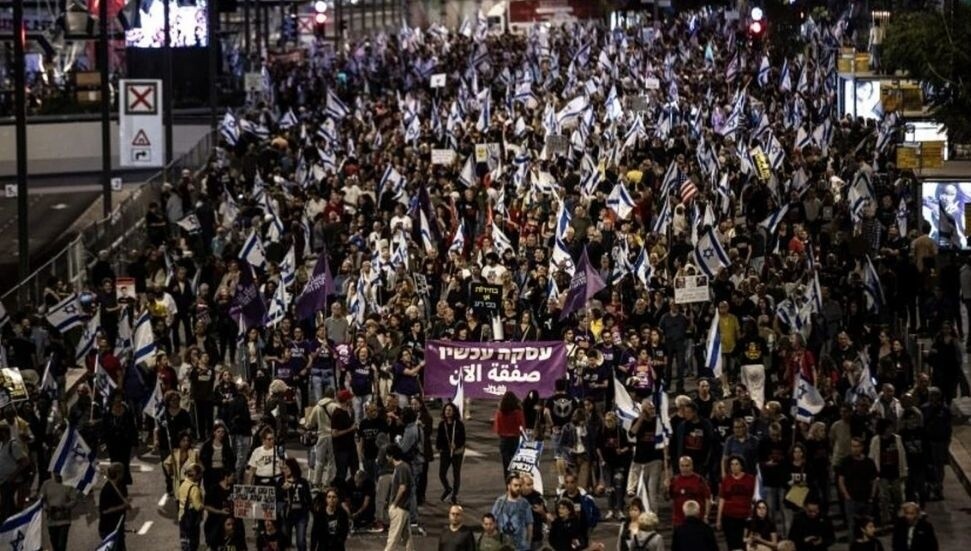 Netenyahu'dan Kudüs'teki konutu önündeki protestoculara: Faşist milisler gibi