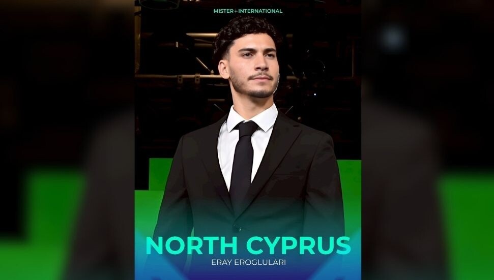 Eray Eroğluları, 17. Mister International 2025’te Kuzey Kıbrıs’ı temsil edecek