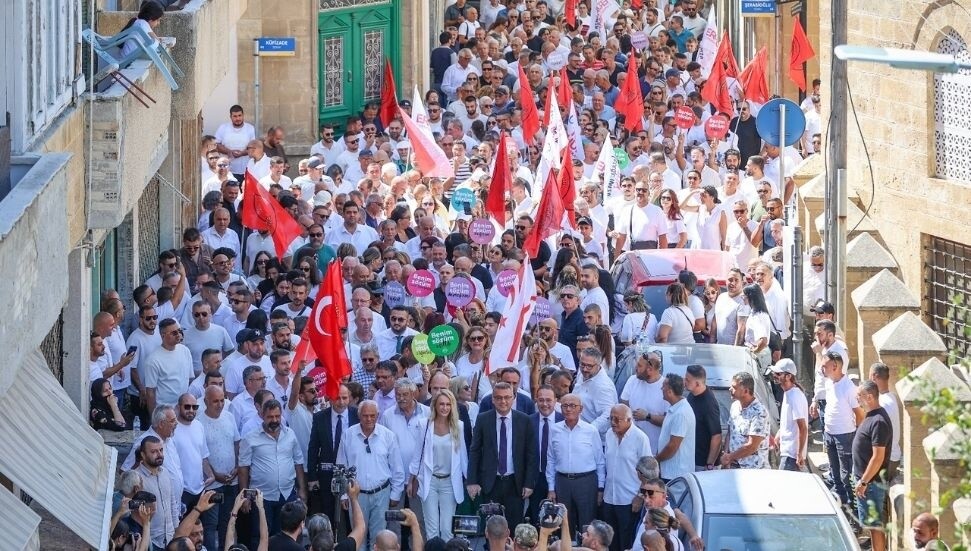 Tufan Erhürman, Cumhurbaşkanı adaylık başvurusunu yaptı