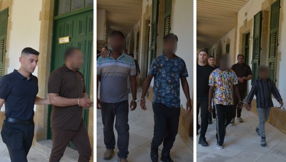 464 ile bin 428 gün arası ülkede izinsiz ikamet eden 5 zanlı 1 hafta tutuklu kalacak!