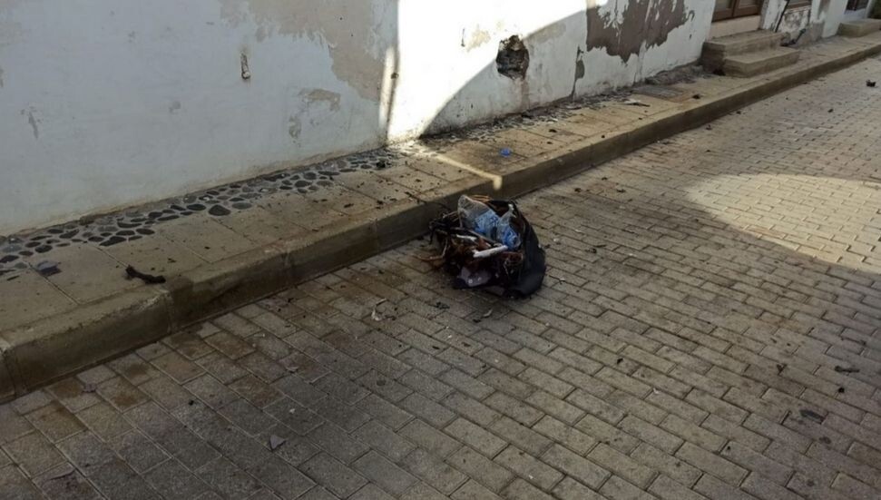 Gazimağusa Suriçi’nde şüpheli bavula müdahale edildi: Bavuldan 2 adet boş pet şişe çıktı