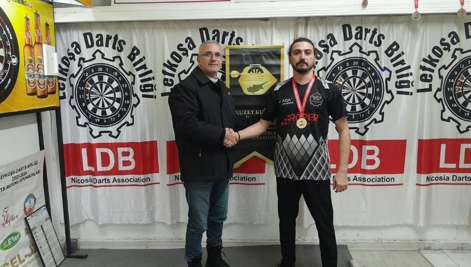 Darts liginde 2'nci ayak oynandı: Şampiyon Mehmet Sümer