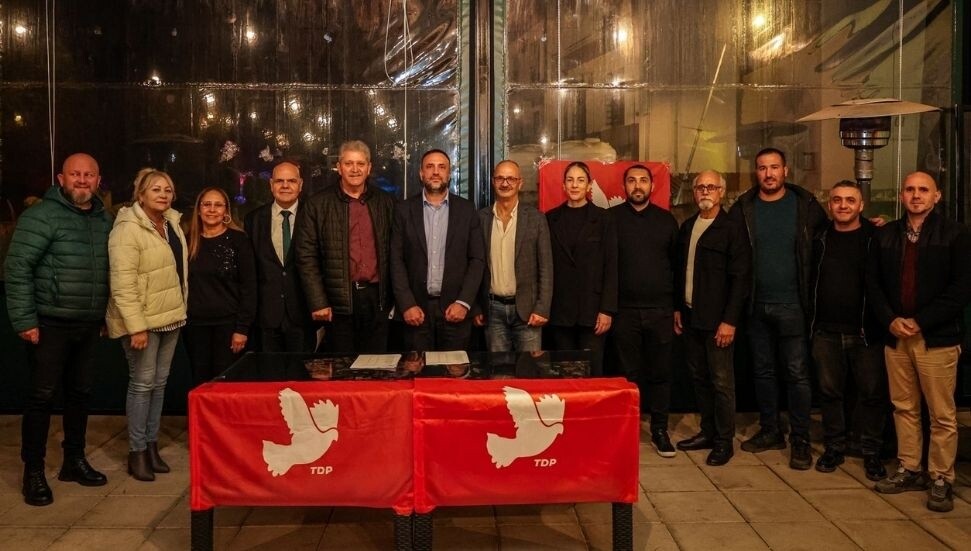 Turgut Karbetça yeniden TDP Lefke İlçe başkanlığına seçildi