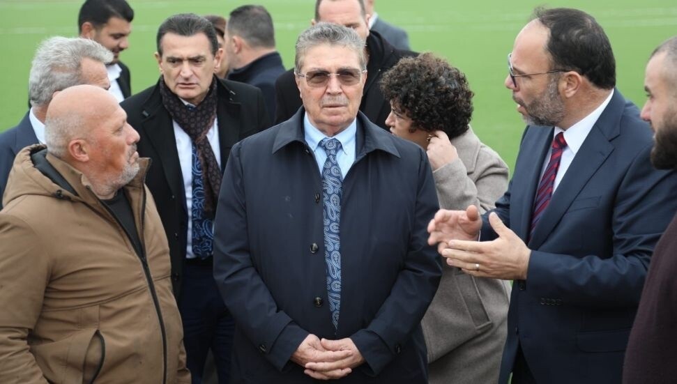 Ünal Üstel'den İskelede'ki stadlara ziyaret: İstikrar sürüyor, sporun da yüzü gülüyor