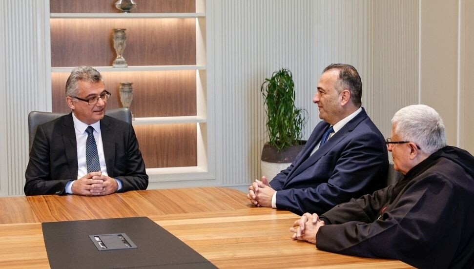 Tufan Erhürman, Maronit toplumu temsilcileriyle görüştü