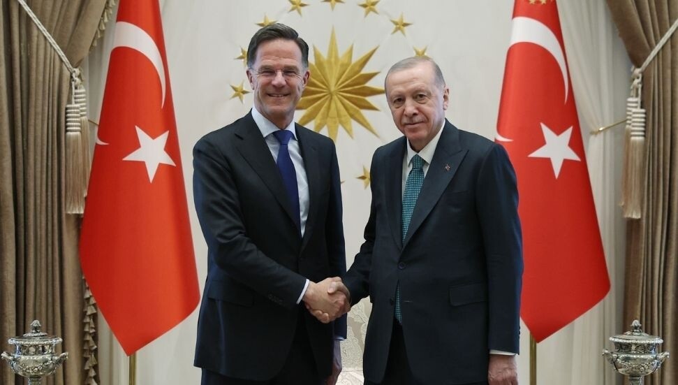 Recep Tayyip Erdoğan, NATO Genel Sekreteri Mark Rutte’yi kabul etti