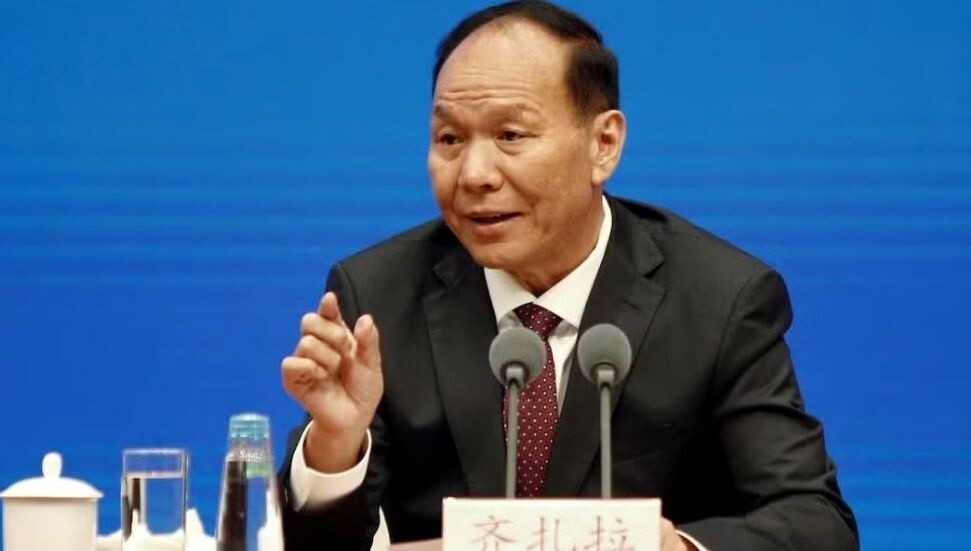 Eski Tibet Özerk Bölgesi Başkanı'na rüşvet nedeniyle ömür boyu hapis